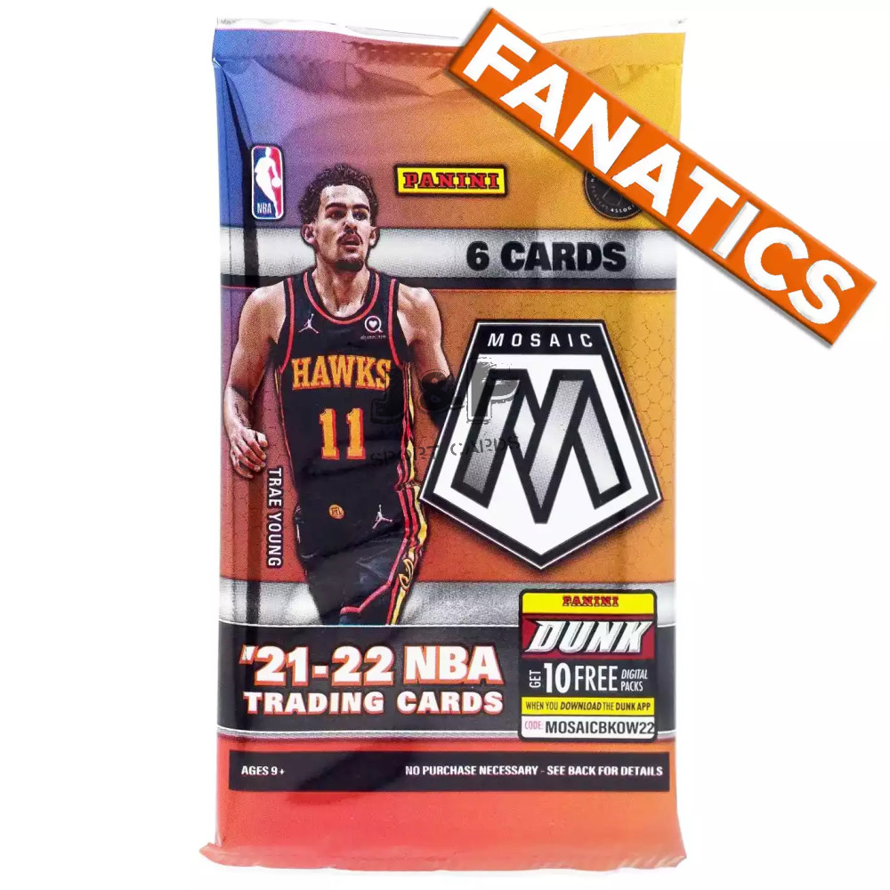 Panini Mosaic Basketball Blaster Fanatics Pack Kos