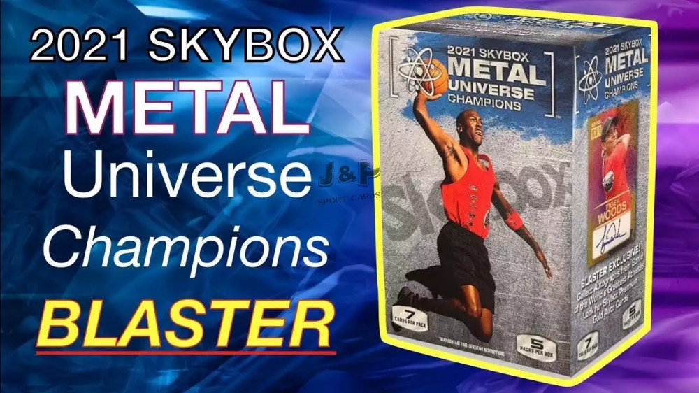 Upper Deck Skybox Metal Universe Champions Blaster Box