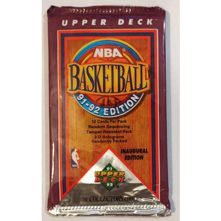 1991-92 Upper Deck Basketball - Inaugural Edition pack