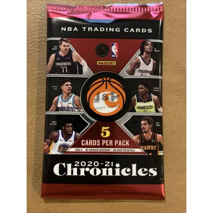 2020-21 Panini Chronicles Basketball blaster pack