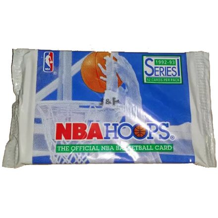 1991-92 NBA Hoops Series 2 Basketball hobby pack