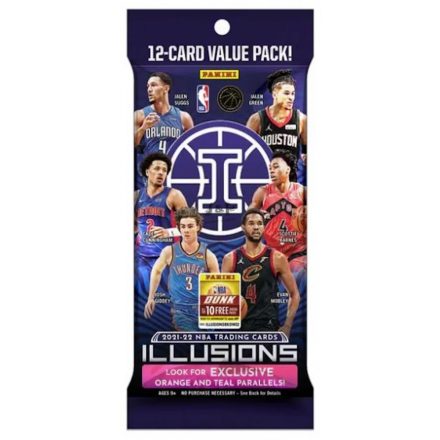 2021-22 Panini Illusions Basketball Cello Jumbo Value Fat Pack