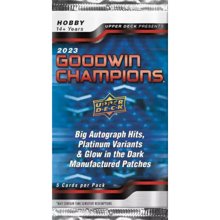 2023 Upper Deck Goodwin Champions HOBBY pack