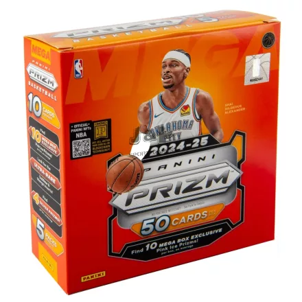 2024-25 Panini Prizm Basketball Mega Pack - kosaras kártya csomag