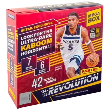 2024-25 Panini Revolution Basketball Mega Box - kosaras kártya doboz