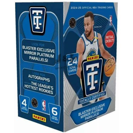 2024-25 Panini Totally Certified Basketball blaster box kosaras kártya doboz
