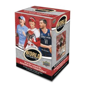   2025 Upper Deck World of Sports Volume 1 Blaster box - multisport kártya doboz