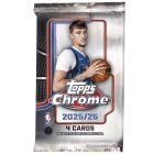 2025-26 Topps Chrome Basketball Blaster Value Pack kosaras kártya csomag