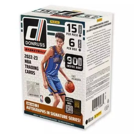 2022-23 Panini Donruss Basketball blaster box