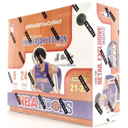 2021-22 Panini NBA Hoops Basketball Retail box