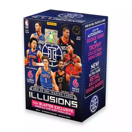 2021-22 Panini Illusions basketball blaster box
