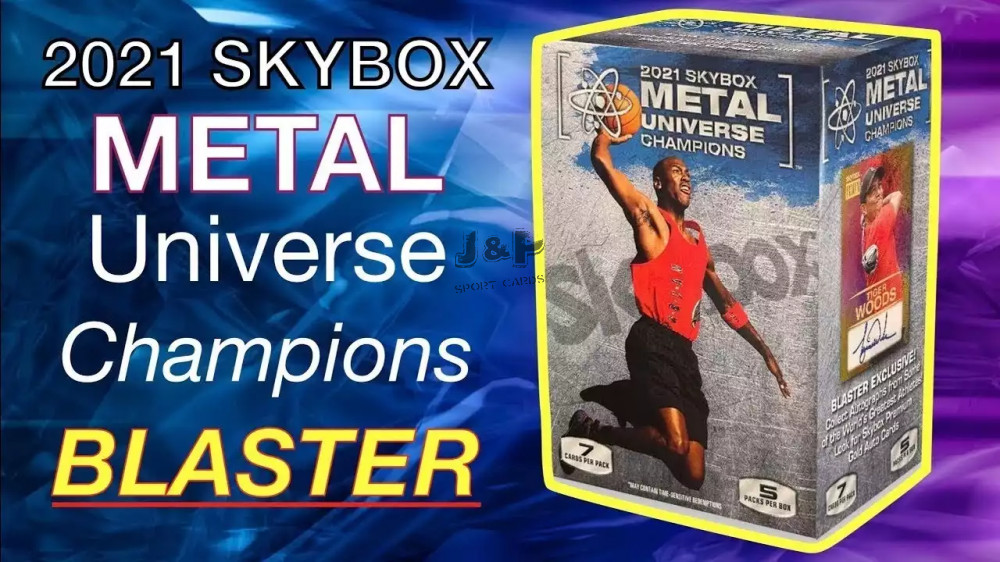 2021 Upper Deck Skybox Metal Universe Champions Blaster box