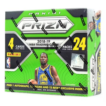2018-19 Panini Prizm Basketball kosaras kártya REATIL doboz