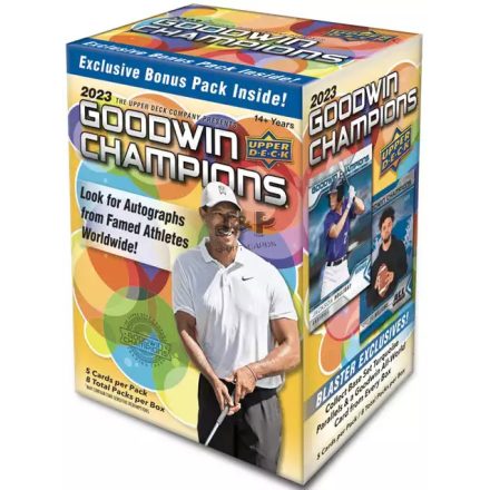 2023 Upper Deck Goodwin Champions Blaster box