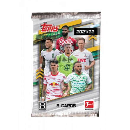 2021-22 Topps Bundesliga Soccer HOBBY pack