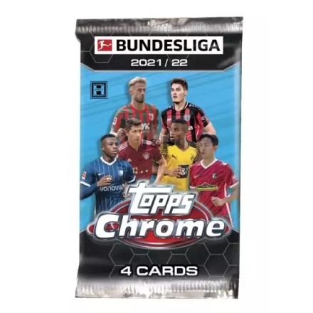 2021-22 Topps Chrome Bundesliga Soccer Hobby Lite pack