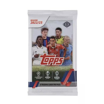 2022-23 Topps UEFA Club Competitions Soccer HOBBY pack
