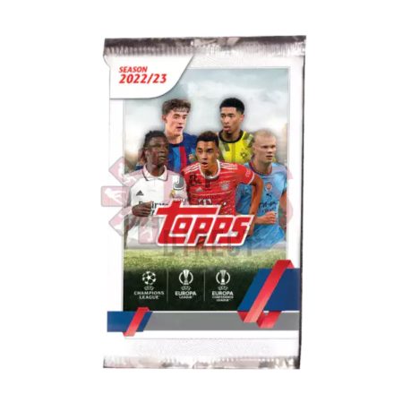 2022-23 Topps UEFA Club Competitions Soccer Blaster pack