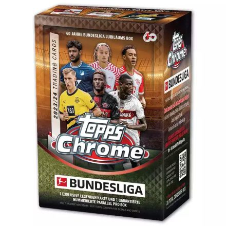 2023-24 Topps Chrome Bundesliga Soccer BLASTER box - focis kártya doboz