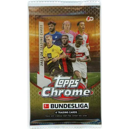 2023-24 Topps Chrome Bundesliga Soccer BLASTER pack - focis kártya csomag