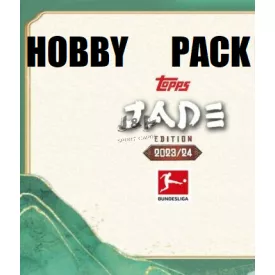   2023-24 Topps Bundesliga Jade Edition Soccer HOBBY pack - focis kártya csomag