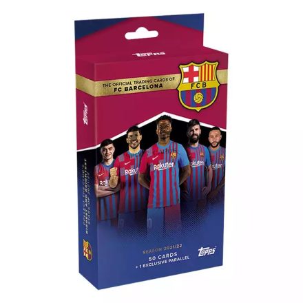 2021-22 Topps FC Barcelona Soccer Official Team Set