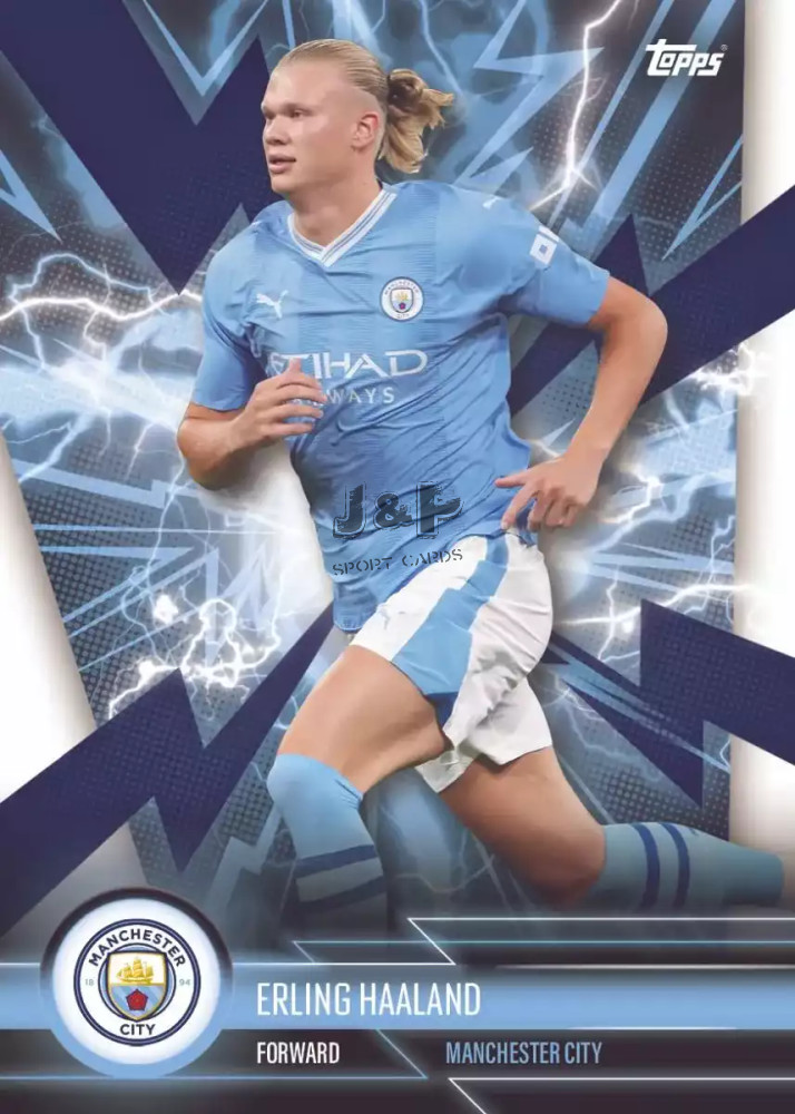 2023-24 Topps Manchester City Fan Set focis kártya doboz - S