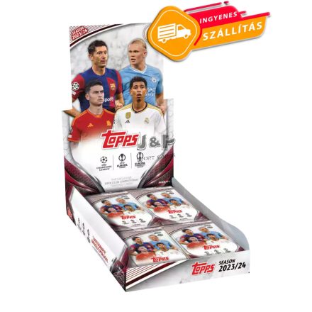 2023-24 Topps UEFA Club Competitions Soccer Hobby Box