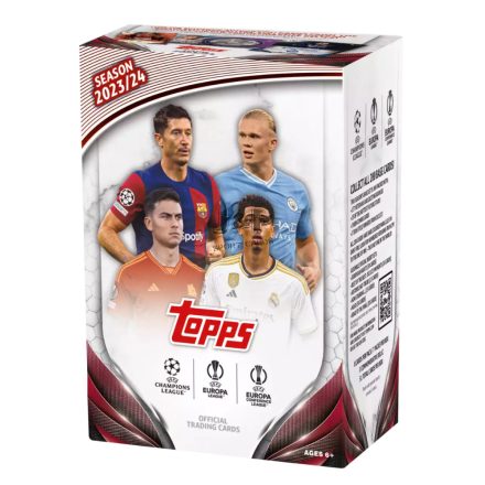 2023-24 Topps UEFA Club Competitions Soccer Blaster Box