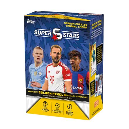2023-24 Topps UEFA Superstars Soccer Blaster Box