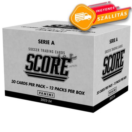 2023-24 Panini Score Serie A Soccer Multi Cello Jumbo Fat pack Box - focis kártya doboz