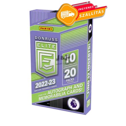 2022-23 Panini Donruss Elite Premier League Soccer RETAIL Box - focis kártya doboz