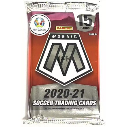 2020-21 Panini Mosaic UEFA Euro 2020 Hobby pack focis kártya csomag