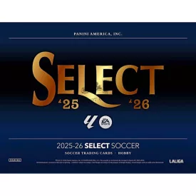  2025-26 Panini Select La Liga Soccer Hobby pack - focis kártya csomag