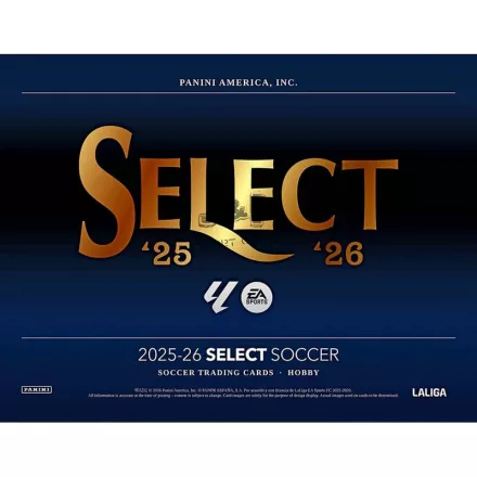 2025-26 Panini Select La Liga Soccer Hobby pack - focis kártya csomag