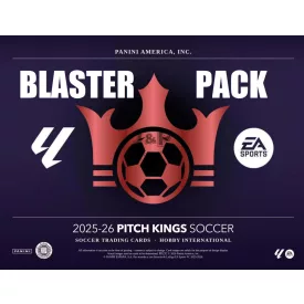   2025-26 Panini Pitch Kings International BLASTER PACK - focis kártya csomag