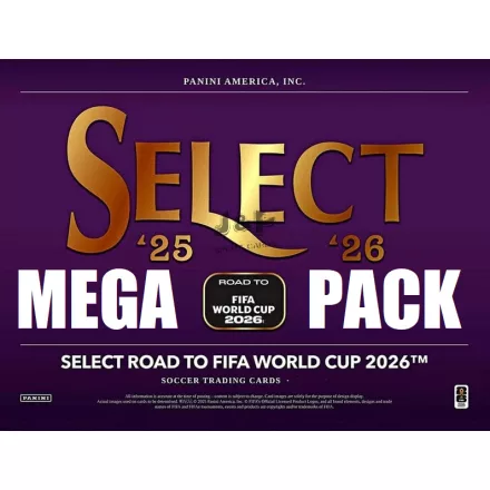 2025-26 Panini Select Road to FIFA World Cup Soccer MEGA pack - focis kártya csomag