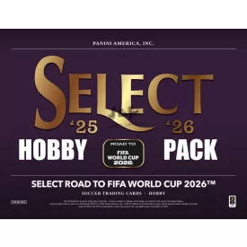   2025-26 Panini Select Road to FIFA World Cup Soccer Hobby pack - focis kártya csomag