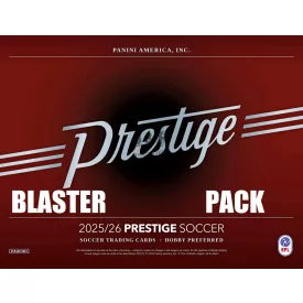   2025-26 Panini Prestige EFL Soccer Blaster pack - focis kártya csomag