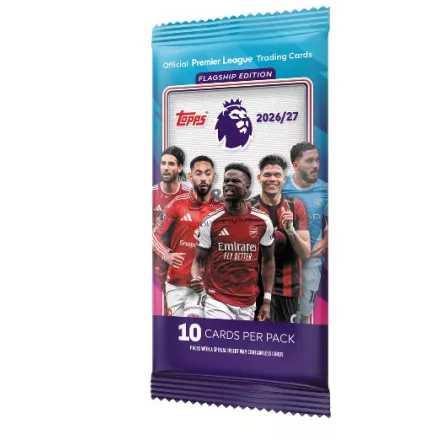 2026-27 Topps Flagship Premier League Value Pack - focis kártya csomag