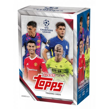 2021-22 Topps UEFA Champions League Collection Soccer Blaster box