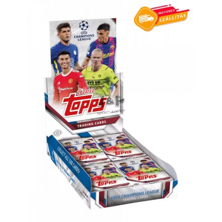 2021-22 Topps UEFA Champions League Collection Soccer HOBBY Box