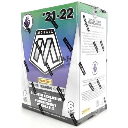 2021-22 Panini Mosaic Premier League EPL Soccer Blaster box