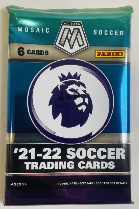 2021 22 Panini Mosaic Premier League Epl Soccer Blaster Box