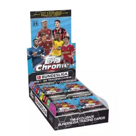 2021-22 Topps Chrome Bundesliga Soccer HOBBY LITE Box