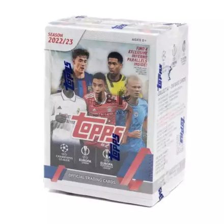 2022-23 Topps UEFA Club Competitions Soccer Blaster Box