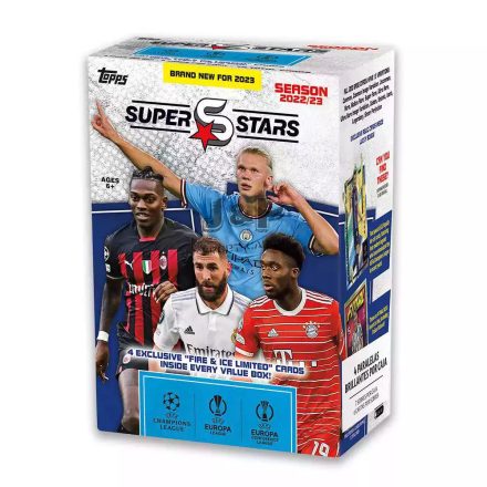 2022-23 Topps UEFA Superstars Soccer Blaster Box