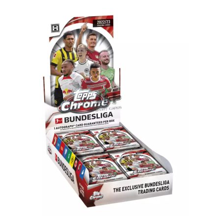 2022-23 Topps Chrome Bundesliga Soccer HOBBY Box