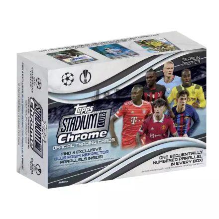 2022-23 Topps Stadium Club Chrome UEFA Champions League Soccer Giant Box