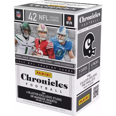 2022 Panini Chronicles Football Blaster box - NFL kártya doboz